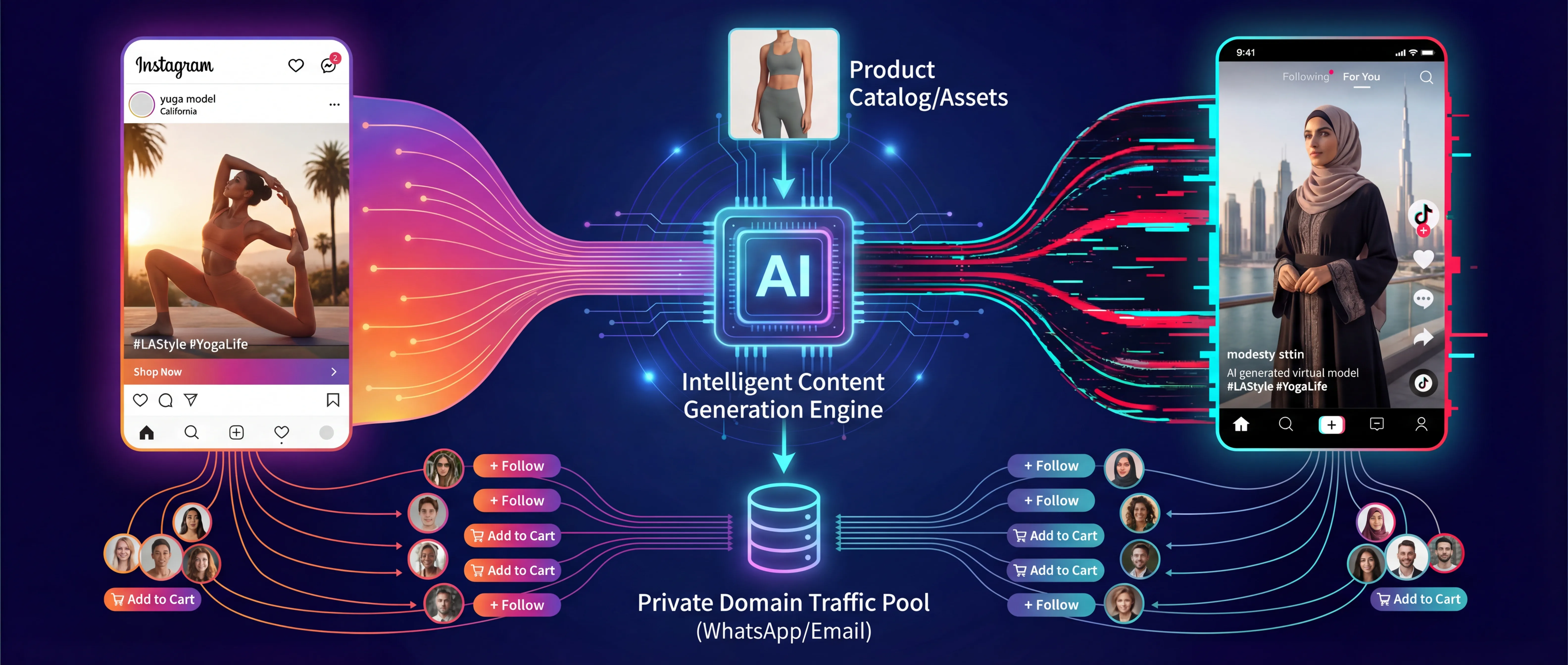 Localized content generation